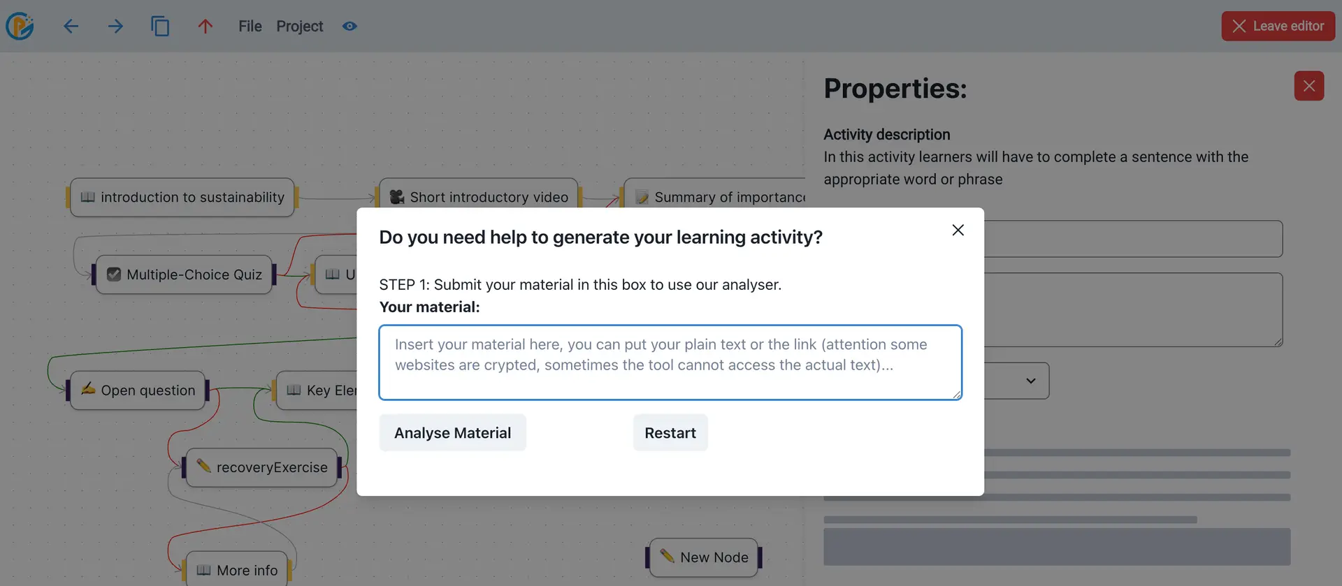 PolyGloT AI Editor Interface